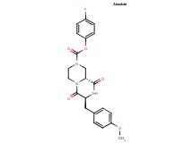 4-fluorophenyl (7S,9aR)-7-(4-methoxybenzyl)-6,9-dioxooctahydro-2H-pyrazino[1,2-a]pyrazine-2-carboxylate