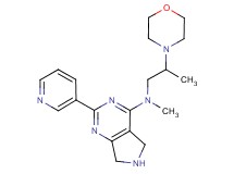N-methyl-N-[2-(4-morpholinyl)propyl]-2-(3-pyridinyl)-6,7-dihydro-5H-pyrrolo[3,4-d]pyrimidin-4-amine