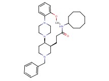3-{(3S*,4R*)-1-benzyl-4-[4-(2-methoxyphenyl)-1-piperazinyl]-3-piperidinyl}-N-cyclooctylpropanamide