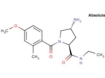 (2S,4R)-4-amino-N-ethyl-1-(4-methoxy-2-methylbenzoyl)pyrrolidine-2-carboxamide