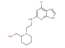 (1-{2-[(4-chloro-1H-pyrrolo[2,3-b]pyridin-6-yl)amino]ethyl}piperidin-2-yl)methanol