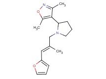 4-{1-[(2E)-3-(2-furyl)-2-methylprop-2-en-1-yl]pyrrolidin-2-yl}-3,5-dimethylisoxazole