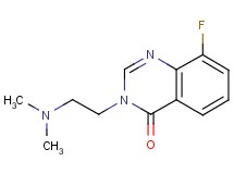 3-[2-(dimethylamino)ethyl]-8-fluoroquinazolin-4(3H)-one