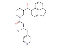 1,2-dihydro-5-acenaphthylenyl{1-[N-methyl-N-(4-pyridinylmethyl)glycyl]-3-piperidinyl}methanone