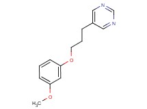 5-[3-(3-methoxyphenoxy)propyl]pyrimidine