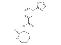 3-(1H-imidazol-2-yl)-N-(2-oxoazepan-3-yl)benzamide