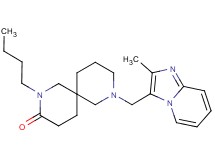 2-butyl-8-[(2-methylimidazo[1,2-a]pyridin-3-yl)methyl]-2,8-diazaspiro[5.5]undecan-3-one