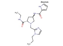 (4R)-N-ethyl-1-[(1-propyl-1H-imidazol-2-yl)methyl]-4-[(1H-pyrrol-2-ylcarbonyl)amino]-L-prolinamide