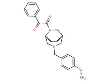 2-[(1S*,5R*)-3-(4-methoxybenzyl)-3,6-diazabicyclo[3.2.2]non-6-yl]-2-oxo-1-phenylethanone