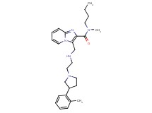 N-butyl-N-methyl-3-[({2-[3-(2-methylphenyl)-1-pyrrolidinyl]ethyl}amino)methyl]imidazo[1,2-a]pyridine-2-carboxamide