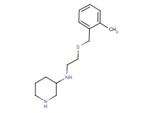 N-{2-[(2-methylbenzyl)thio]ethyl}-3-piperidinamine dihydrochloride