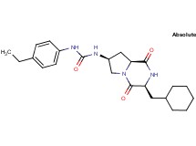 N-[(3S,7S,8aS)-3-(cyclohexylmethyl)-1,4-dioxooctahydropyrrolo[1,2-a]pyrazin-7-yl]-N'-(4-ethylphenyl)urea
