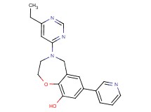 4-(6-ethylpyrimidin-4-yl)-7-pyridin-3-yl-2,3,4,5-tetrahydro-1,4-benzoxazepin-9-ol