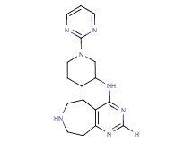 N-[1-(2-pyrimidinyl)-3-piperidinyl]-6,7,8,9-tetrahydro-5H-pyrimido[4,5-d]azepin-4-amine dihydrochloride
