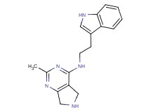 N-[2-(1H-indol-3-yl)ethyl]-2-methyl-6,7-dihydro-5H-pyrrolo[3,4-d]pyrimidin-4-amine
