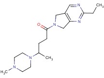 2-ethyl-6-[4-(4-methylpiperazin-1-yl)pentanoyl]-6,7-dihydro-5H-pyrrolo[3,4-d]pyrimidine