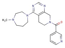 4-(4-methyl-1,4-diazepan-1-yl)-7-(pyridin-3-ylcarbonyl)-5,6,7,8-tetrahydropyrido[3,4-d]pyrimidine