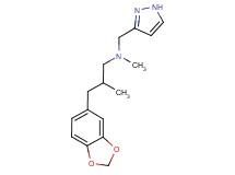 3-(1,3-benzodioxol-5-yl)-N,2-dimethyl-N-(1H-pyrazol-3-ylmethyl)propan-1-amine