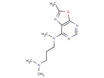 N,N,N'-trimethyl-N'-(2-methyl[1,3]oxazolo[5,4-d]pyrimidin-7-yl)propane-1,3-diamine