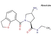 (2S,4R)-4-amino-1-(2,3-dihydro-1-benzofuran-7-ylcarbonyl)-N-ethylpyrrolidine-2-carboxamide