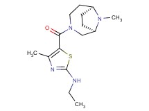 N-ethyl-4-methyl-5-{[(1R*,6S*)-9-methyl-3,9-diazabicyclo[4.2.1]non-3-yl]carbonyl}-1,3-thiazol-2-amine