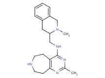 2-methyl-N-[(2-methyl-1,2,3,4-tetrahydro-3-isoquinolinyl)methyl]-6,7,8,9-tetrahydro-5H-pyrimido[4,5-d]azepin-4-amine dihydrochloride