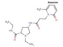 (4S)-N,1-diethyl-4-{[3-(6-methyl-2-oxopyridin-1(2H)-yl)propanoyl]amino}-L-prolinamide