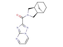 (1R*,2R*,6S*,7S*)-4-([1,2,4]triazolo[1,5-a]pyrimidin-2-ylcarbonyl)-4-azatricyclo[5.2.1.0~2,6~]decane