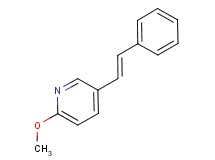 2-methoxy-5-[(E)-2-phenylvinyl]pyridine