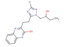 3-{2-[1-(2-hydroxybutyl)-1H-1,2,4-triazol-5-yl]ethyl}quinoxalin-2-ol