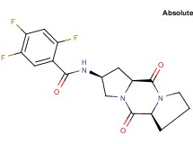 N-[(2S,5aS,10aS)-5,10-dioxooctahydro-1H,5H-dipyrrolo[1,2-a:1',2'-d]pyrazin-2-yl]-2,4,5-trifluorobenzamide