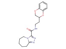 N-[2-(2,3-dihydro-1,4-benzodioxin-2-yl)ethyl]-6,7,8,9-tetrahydro-5H-[1,2,4]triazolo[4,3-a]azepine-3-carboxamide