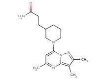 3-[1-(2,3,5-trimethylpyrazolo[1,5-a]pyrimidin-7-yl)piperidin-3-yl]propanamide
