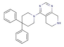 4-(4,4-diphenylpiperidin-1-yl)-5,6,7,8-tetrahydropyrido[3,4-d]pyrimidine