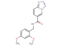 N-(2,4-dimethoxybenzyl)tetrazolo[1,5-a]pyridine-6-carboxamide