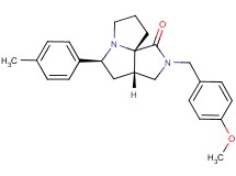 (3aS*,5S*,9aS*)-2-(4-methoxybenzyl)-5-(4-methylphenyl)hexahydro-7H-pyrrolo[3,4-g]pyrrolizin-1(2H)-one