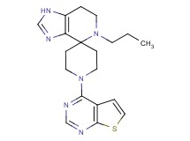 5-propyl-1'-thieno[2,3-d]pyrimidin-4-yl-1,5,6,7-tetrahydrospiro[imidazo[4,5-c]pyridine-4,4'-piperidine]