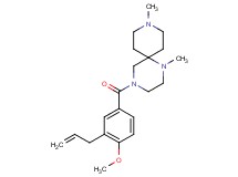 4-(3-allyl-4-methoxybenzoyl)-1,9-dimethyl-1,4,9-triazaspiro[5.5]undecane
