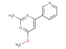 4-methoxy-6-(3-pyridinyl)-2-pyrimidinamine