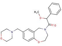 4-[methoxy(phenyl)acetyl]-7-(4-morpholinylmethyl)-2,3,4,5-tetrahydro-1,4-benzoxazepine