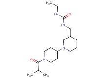 N-ethyl-N'-[(1'-isobutyryl-1,4'-bipiperidin-3-yl)methyl]urea