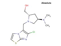 [(2S,4R)-1-[(6-chloroimidazo[2,1-b][1,3]thiazol-5-yl)methyl]-4-(dimethylamino)pyrrolidin-2-yl]methanol