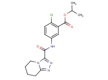 isopropyl 2-chloro-5-[(5,6,7,8-tetrahydro[1,2,4]triazolo[4,3-a]pyridin-3-ylcarbonyl)amino]benzoate