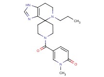 1-methyl-5-[(5-propyl-1,5,6,7-tetrahydro-1'H-spiro[imidazo[4,5-c]pyridine-4,4'-piperidin]-1'-yl)carbonyl]pyridin-2(1H)-one