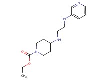 ethyl 4-{[2-(pyridin-3-ylamino)ethyl]amino}piperidine-1-carboxylate