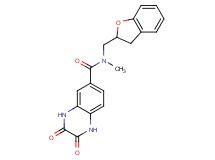 N-(2,3-dihydro-1-benzofuran-2-ylmethyl)-N-methyl-2,3-dioxo-1,2,3,4-tetrahydroquinoxaline-6-carboxamide