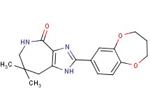 2-(3,4-dihydro-2H-1,5-benzodioxepin-7-yl)-7,7-dimethyl-5,6,7,8-tetrahydroimidazo[4,5-c]azepin-4(1H)-one