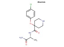 N-[(1R)-2-amino-1-methyl-2-oxoethyl]-4-(4-chlorophenoxy)piperidine-4-carboxamide