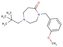 1-(2,2-dimethylpropyl)-4-(3-methoxybenzyl)-1,4-diazepan-5-one