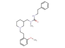 N-({1-[2-(2-methoxyphenyl)ethyl]-3-piperidinyl}methyl)-N-methyl-N'-(2-phenylethyl)urea